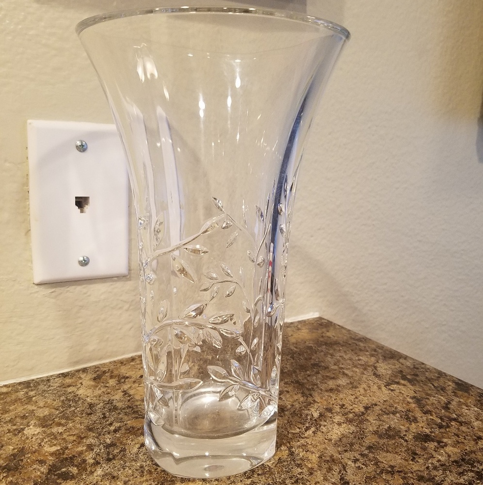 Crystal Vase by Vera Wang